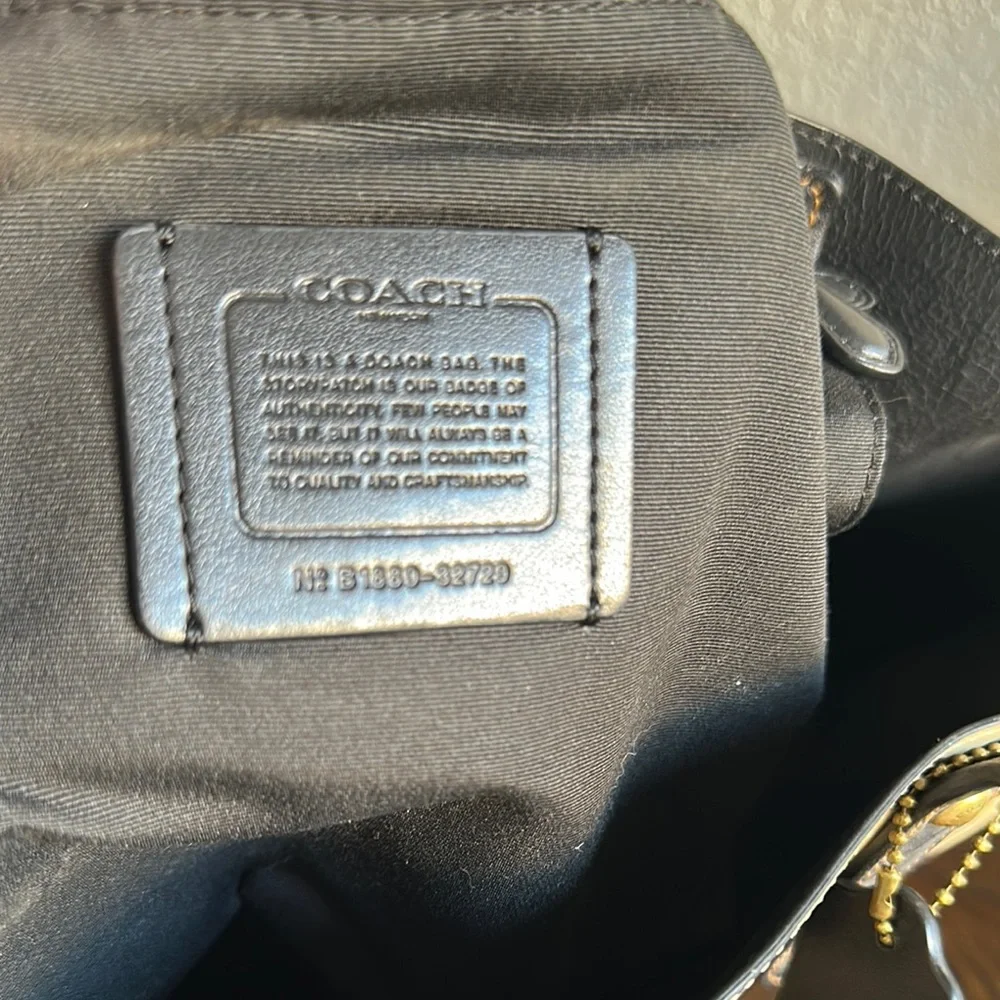 Coach Leopard Print Tote Bag - Picture 8 of 9